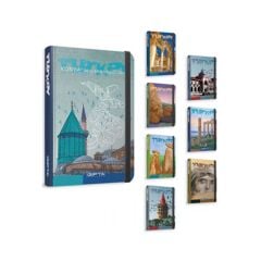 Turkey 13X21 120Yp. Cızgılı Sert Kp. Defter Gıpta
