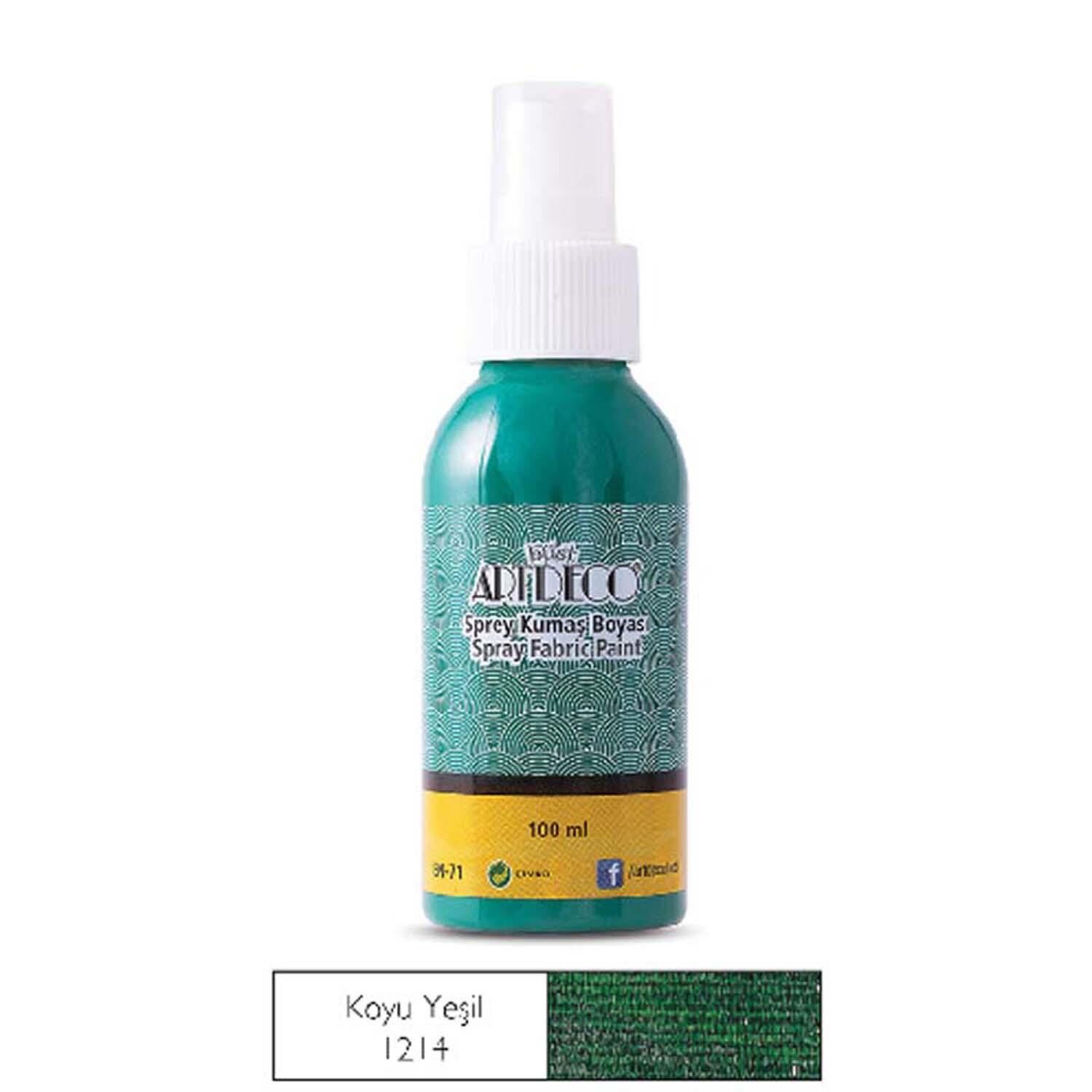 Artdeco Sprey Kumaş Boyası 100 Ml K.Yeşil