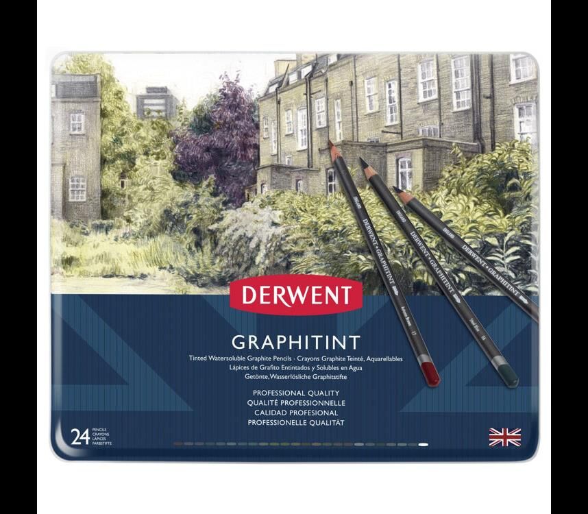 Derwent 24 Lü Graphitint Set