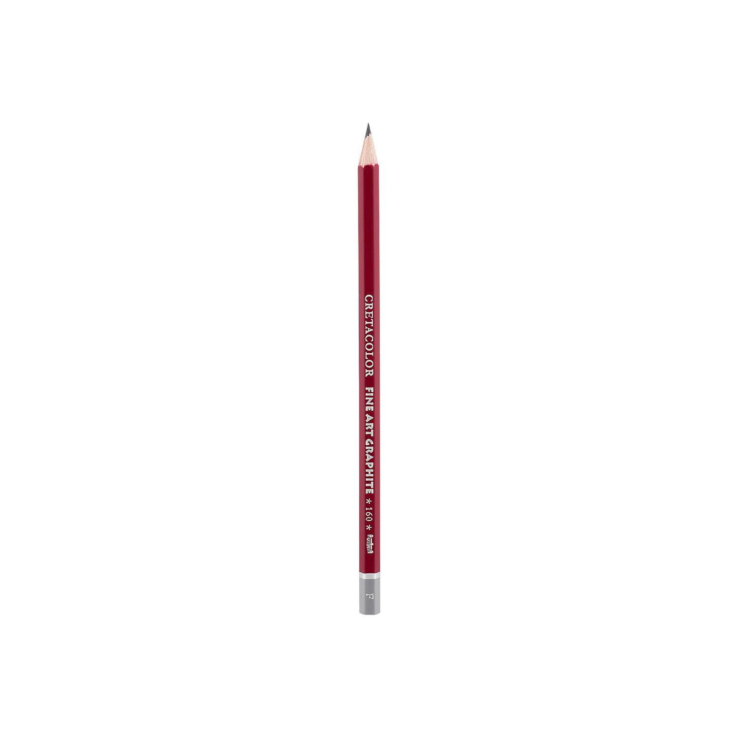 Cretacolor Cleos Fine Art Graphite Pencils F (Dereceli Çizim ve Grafit Kalemi) 160 10