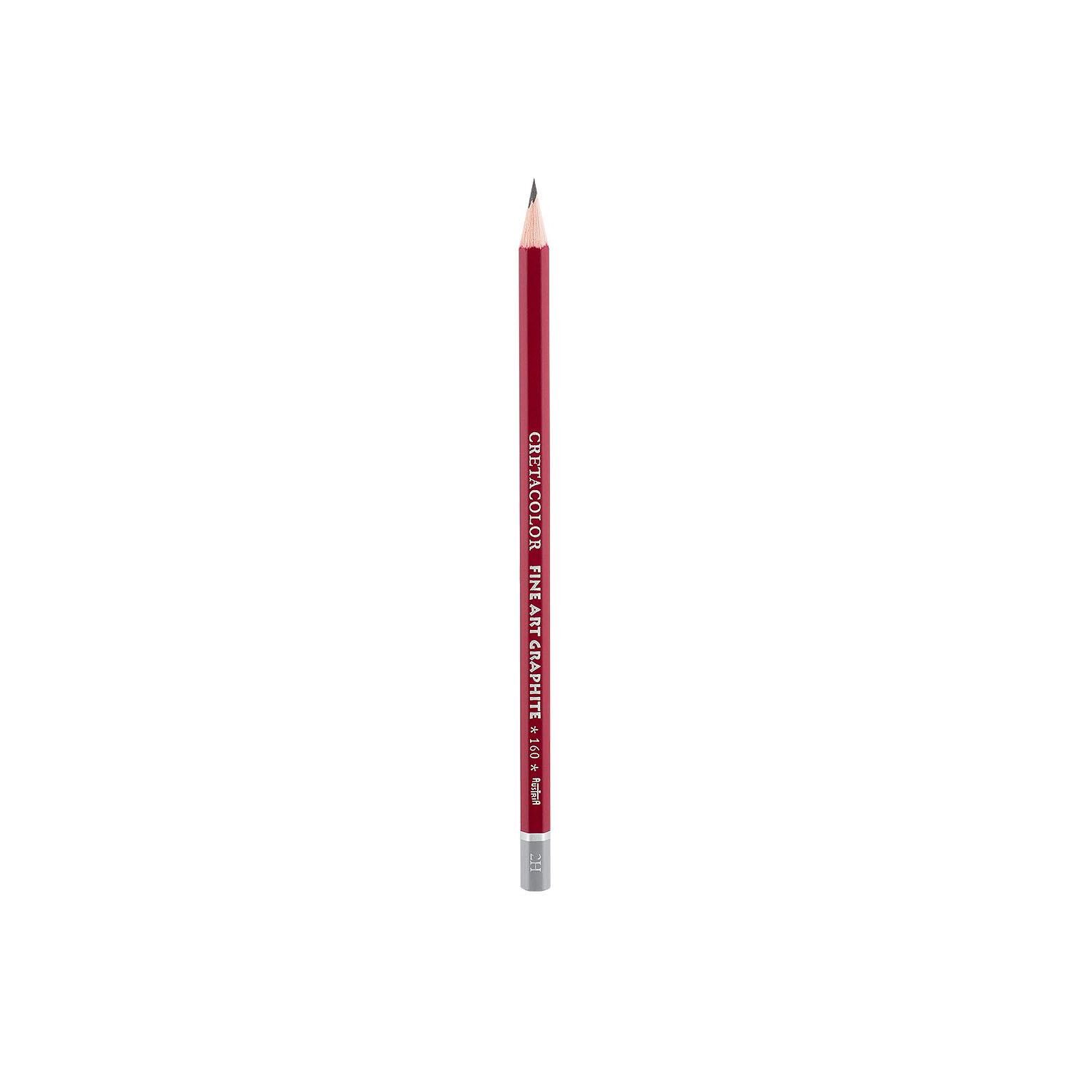 Cretacolor Cleos Fine Art Graphite Pencils 2H (Dereceli Çizim ve Grafit Kalemi) 160 12