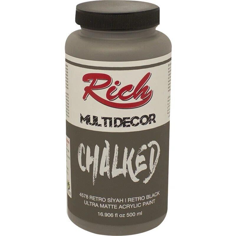 Rich Multi Decor Chalked 500 Cc Siyah 4578