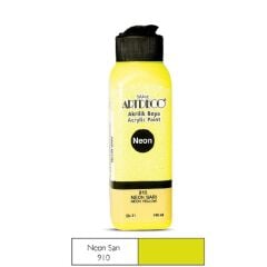 Akrılık Boya 140 Ml Neon Sarı Artdeco