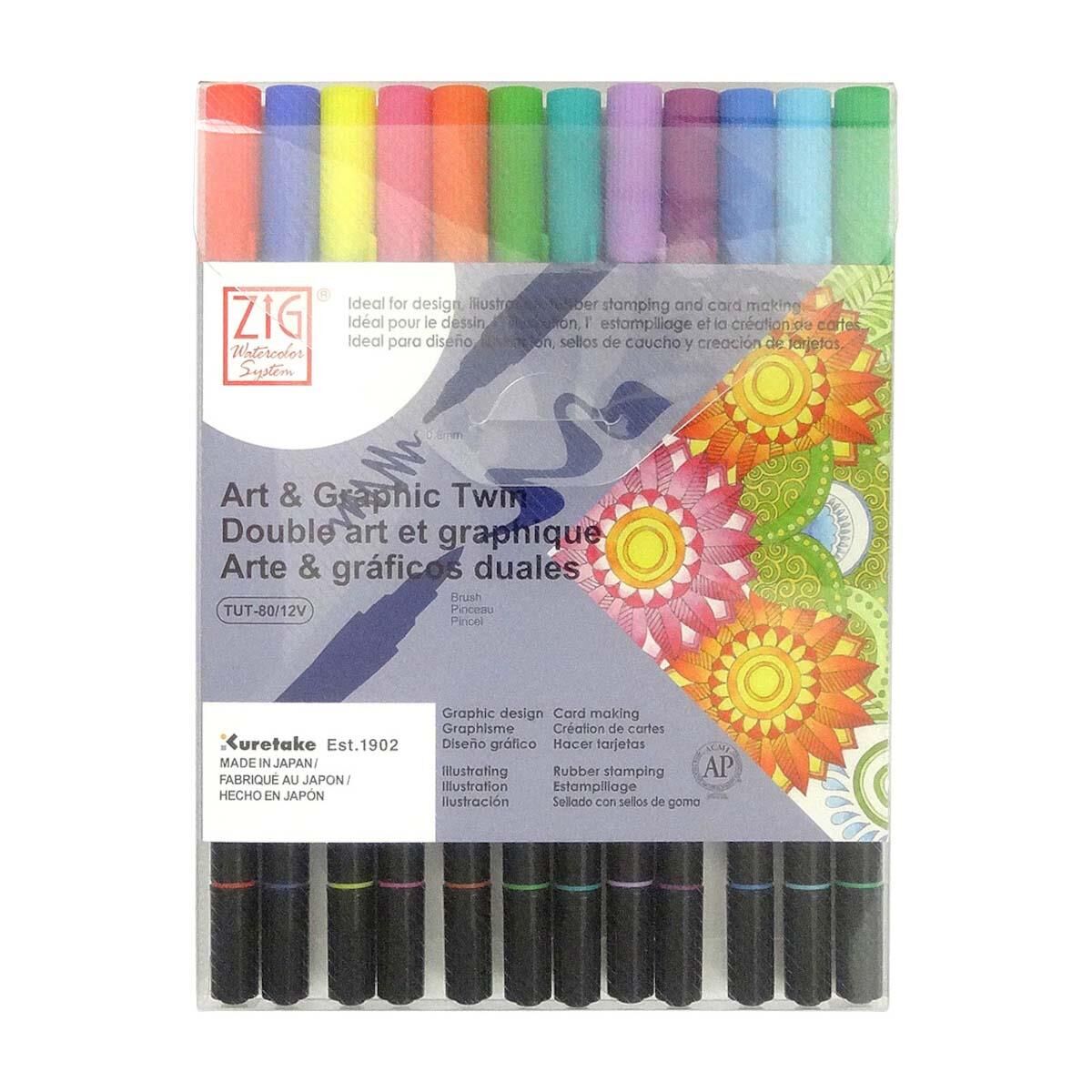 Zıg Brushpen 12Lı Muted 12Vmu