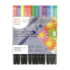 Zıg Brushpen 12Lı Muted 12Vmu