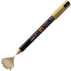 Unı Posca Pc-1Mr 0.7 Altın Su Bazlı Poster Markoru