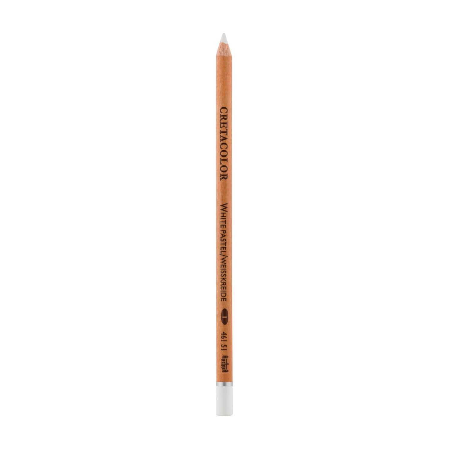 Cretacolor White Chalk Pastel Pencils Soft (Sanatçı Çizim Kalemi Sertlik 1) 461 51