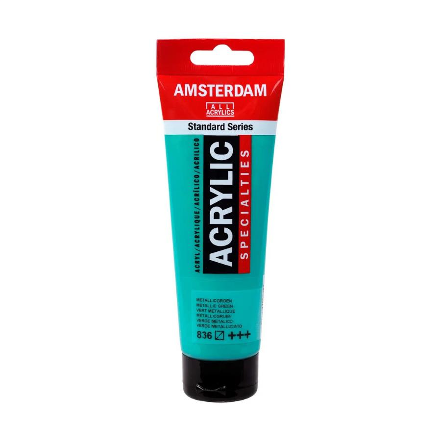 Amsterdam Akrilik 120Ml. Metallic Green