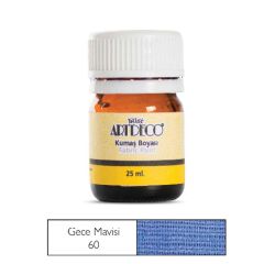 Kumaş Boya Artdeco 25Ml No:060 Gece Mavisi