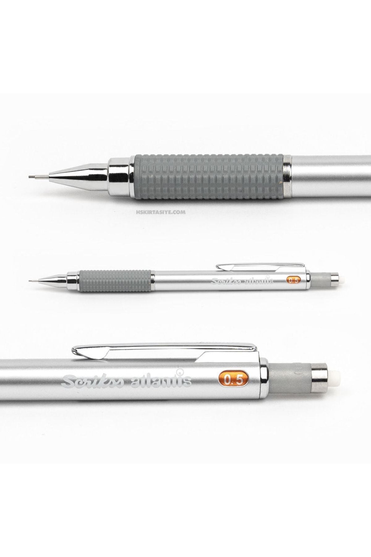 Scrikss Atlantis 0.5 mm Gümüş Versatil Kalem