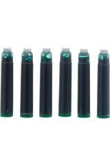 Scrikss Yeşil Dolma Kalem Kartuşu 6lı Set