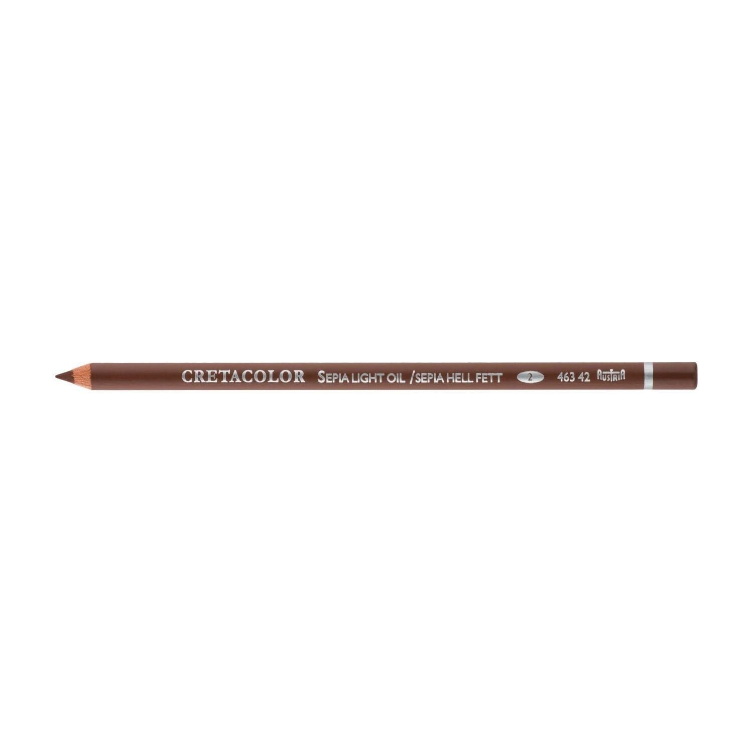 Cretacolor Sepia Pencils Oil Light (Sanatçı Çizim Kalemi) 463 42