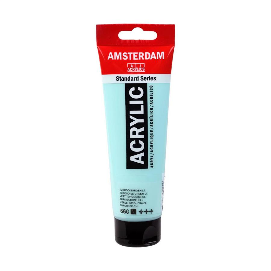 Amsterdam Akrilik 120Ml. Turquoise Grn. Lt.