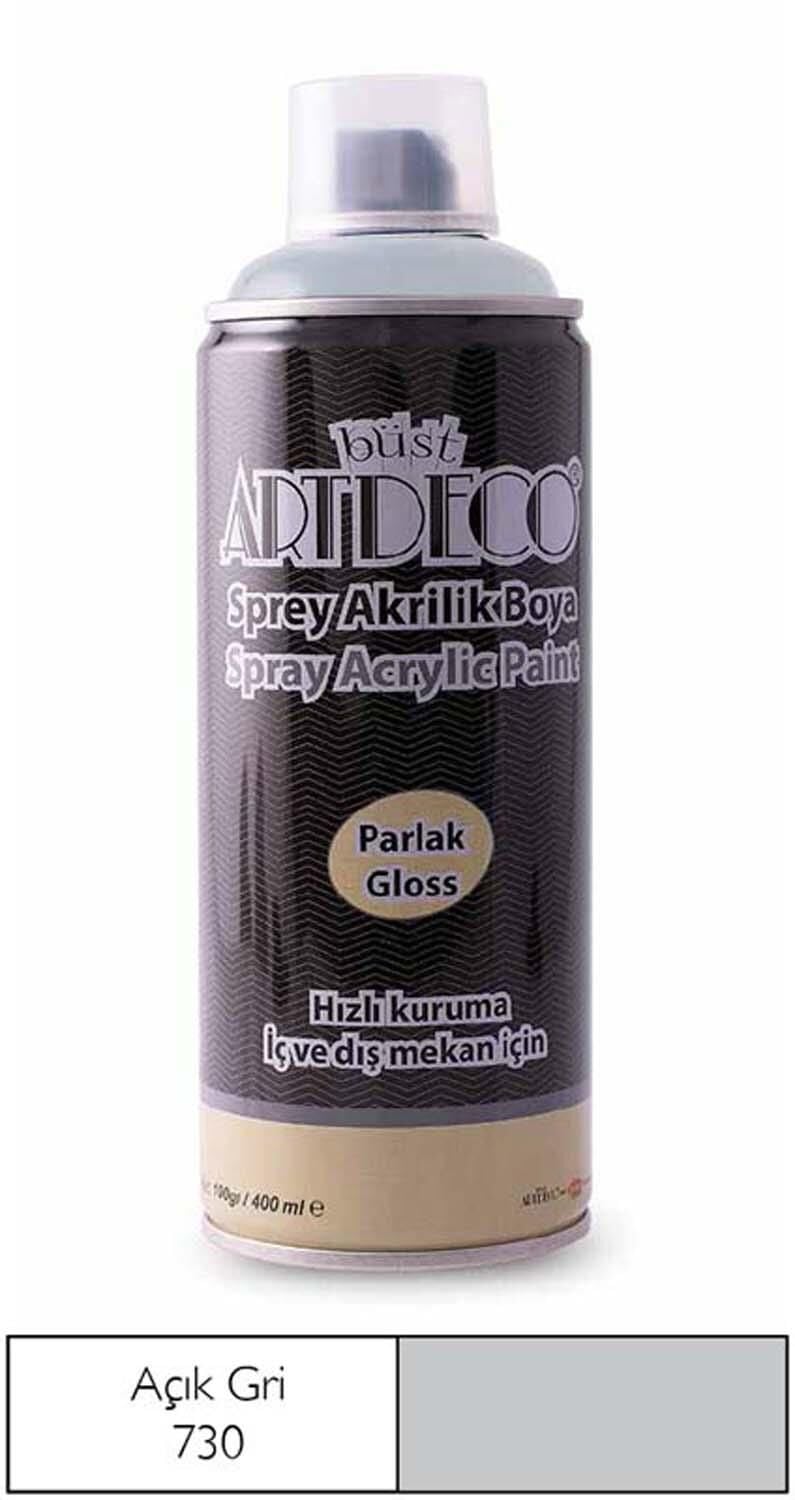 Sprey Boya Acık Grı 400Ml Artdeco N:730