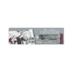 Cretacolor Graphite Pocket Set 9lu (Çizim Seti Metal Kutulu) 160 29
