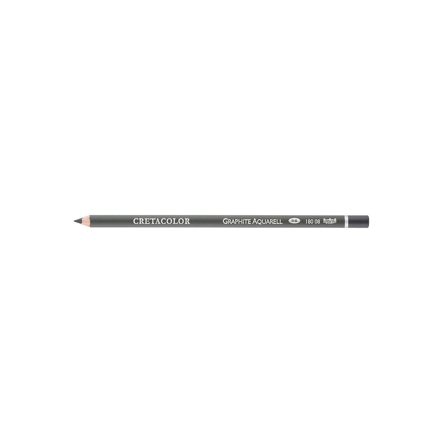 Cretacolor Graphite Aquarell Pencils 8B (Sulandırılabilir Dereceli Kalem) 180 08