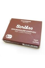 Scrikss Kahve Dolma Kalem Kartuşu 6lı Set