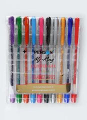 My Kıng Sımlı Glıtter Jel Kalem 10 Lu