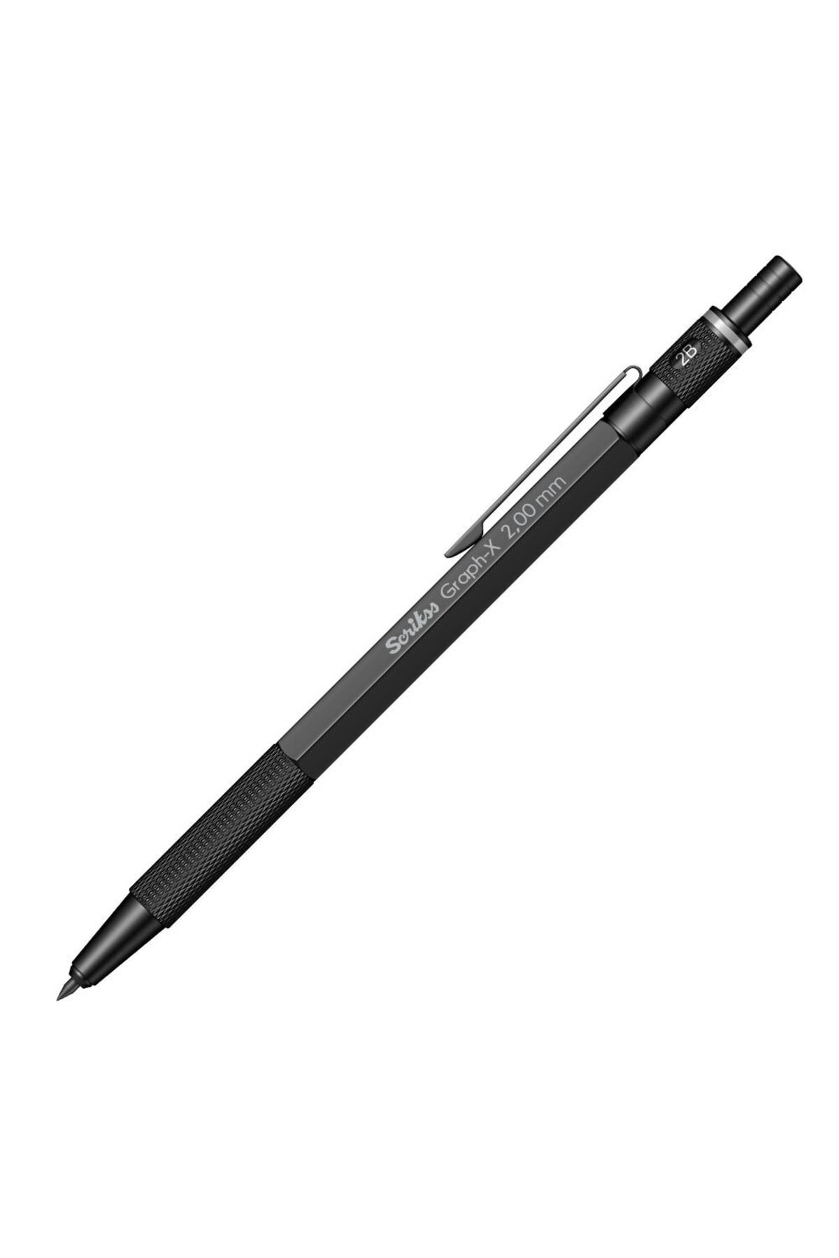 Scrikss Graph-X Metal Versatil 2 Mm Mat Siyah