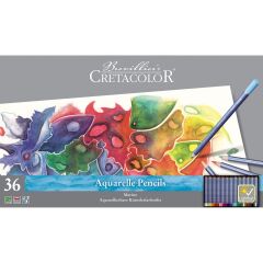 Cretacolor Marino Sulandırılabilir Kuruboya Metal Kutuda 36 Renk 240 36