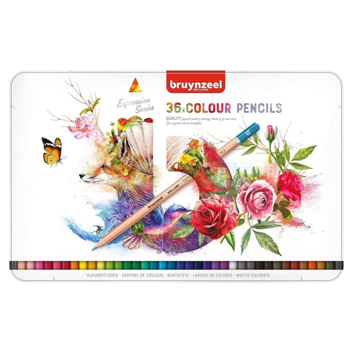 Bruynzeel Expression Colour Kuru Boya Kalem Seti 36lı 60312036