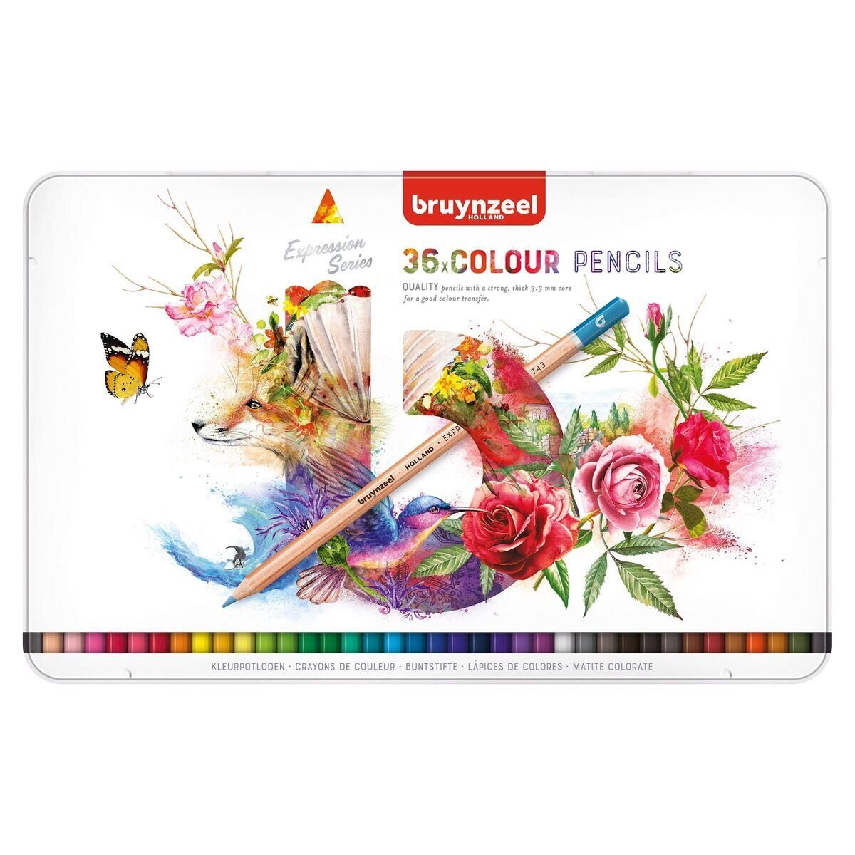Bruynzeel Expression Colour Kuru Boya Kalem Seti 36lı 60312036