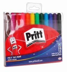 Pritt Jumbo Keçeli Kalem 12 Renk 31122019
