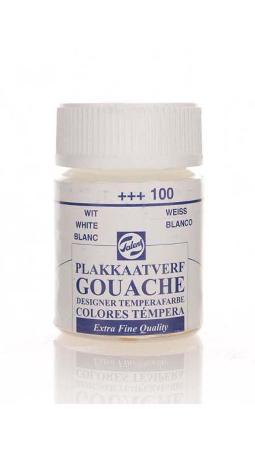 100 Whıte Guaj Boya Talens