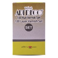 Artdeco 100 Kat Vernık Set