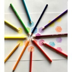 Bruynzeel Kuru Boya Kalem Seti 45 Renk Metal Kutu Turtle