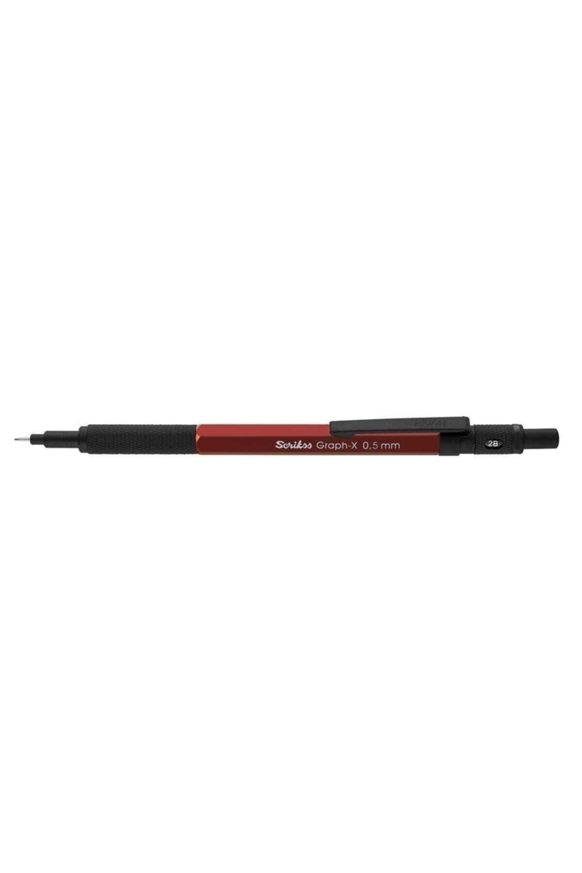 Scrikss Graph-X Metal Versatil 05 Mm Kırmızı