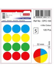 Tanex Color Ofıs Etıketı Ofc-133
