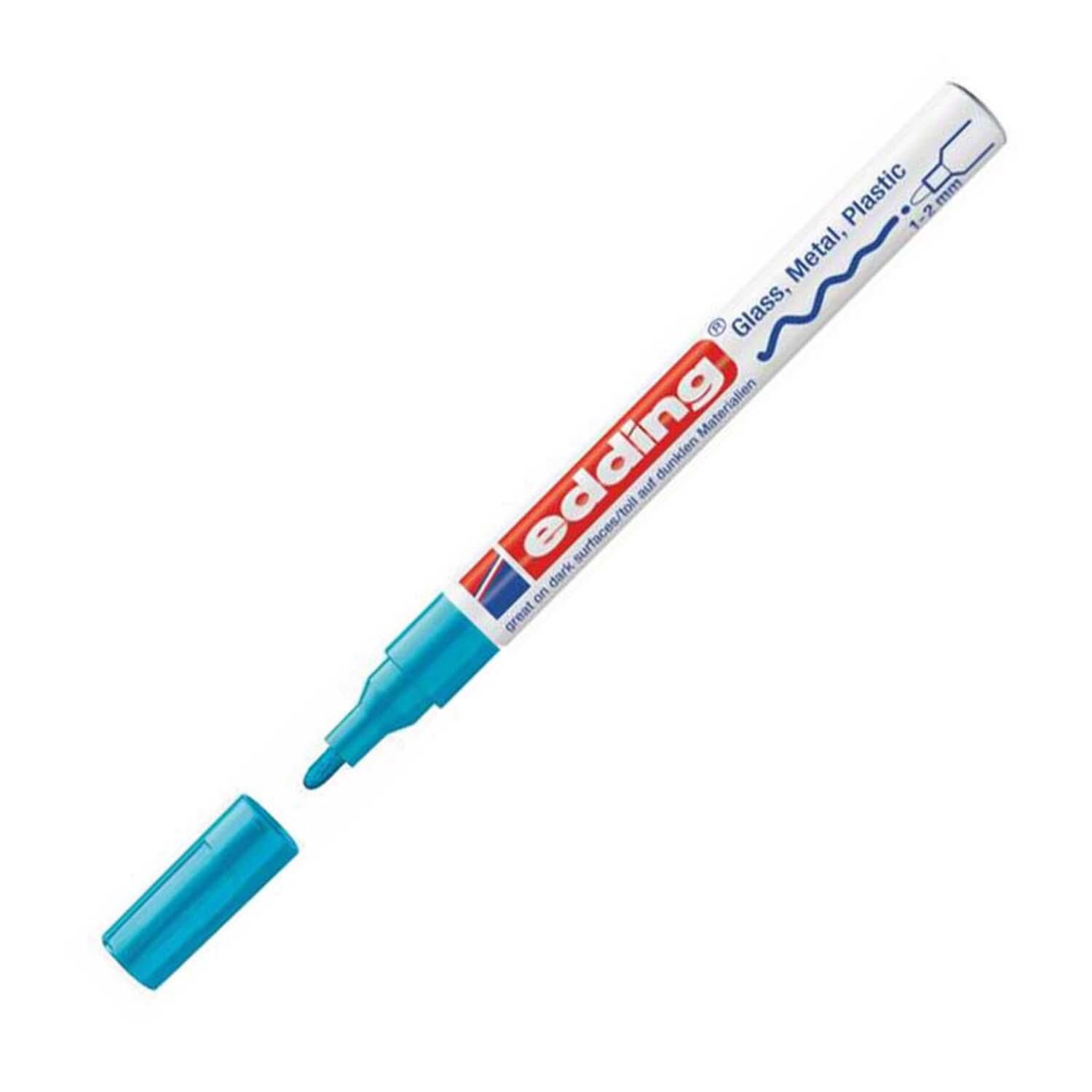 Edding Boya Markörü Metalik Açık Mavi E-751