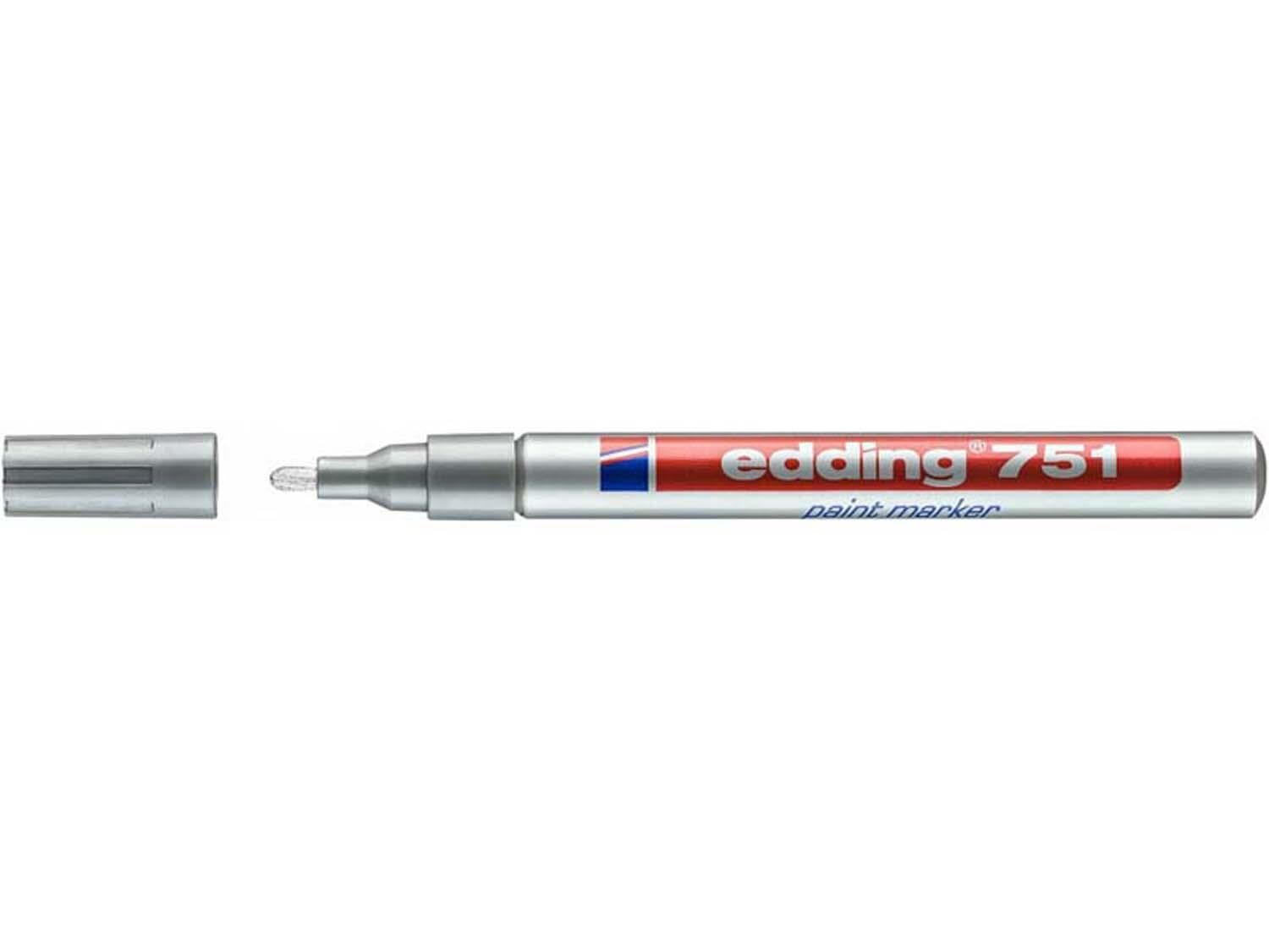 Edding Boya Markörü Gümüş E-751