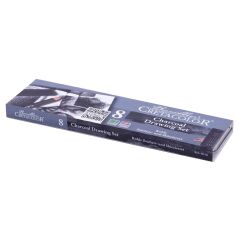 Cretacolor Charcoal Pocket Set 8li (Çizim Kalemi Ve Kömür Seti Metal Kutulu) 460 08