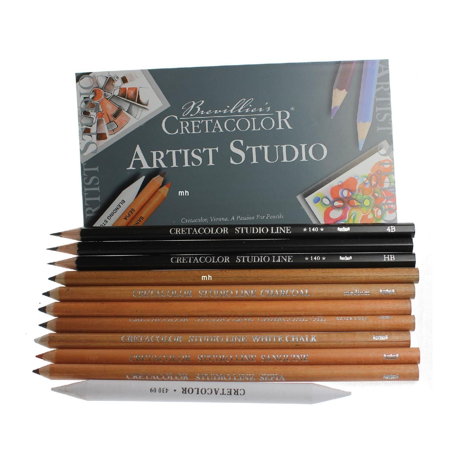 Cretacolor Artist Studio Drawing Sketching Pencils11li (Çizim Kalem Seti) 465 11
