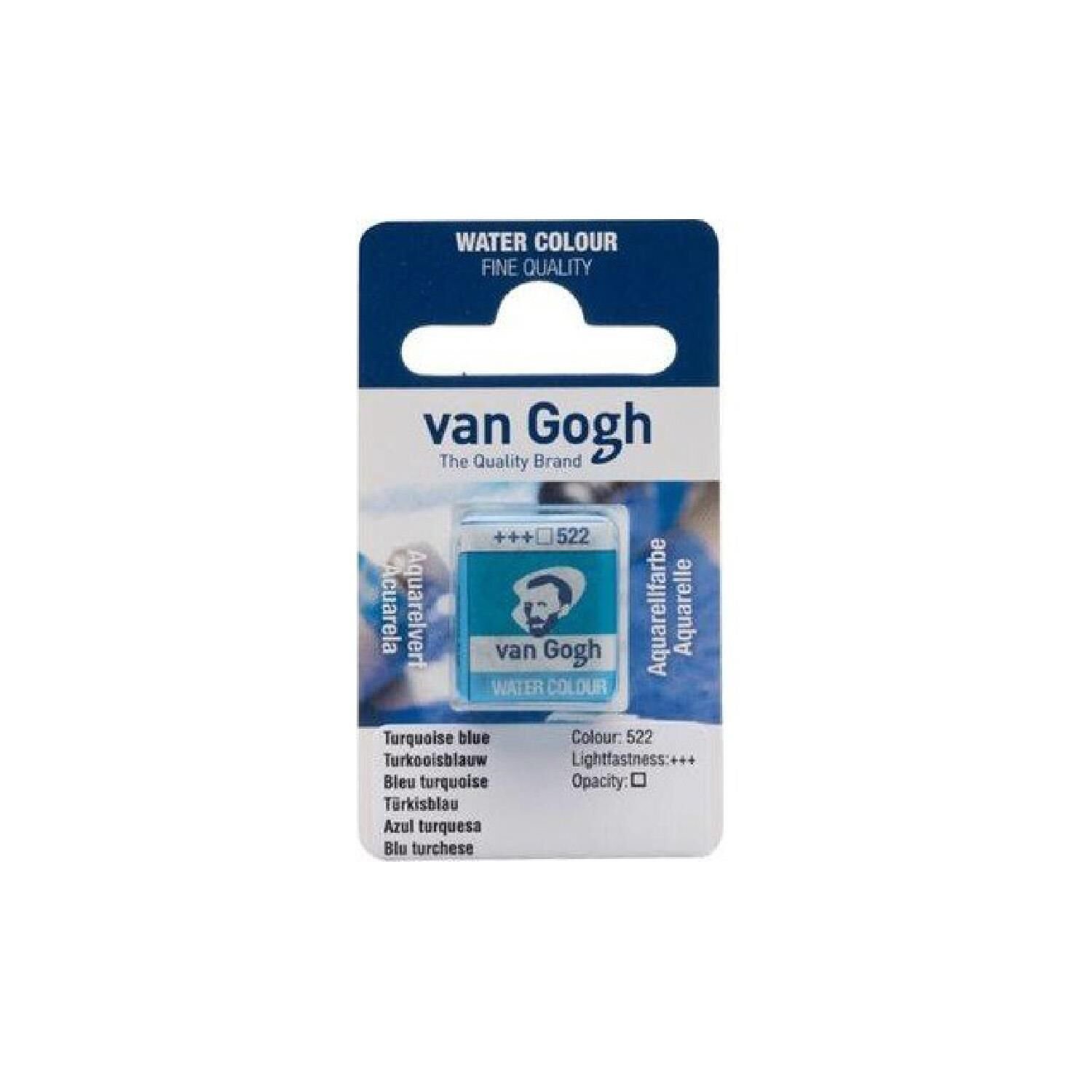 Sulu Boya Van Gogh Tablet No:522 Turquoıse Blue