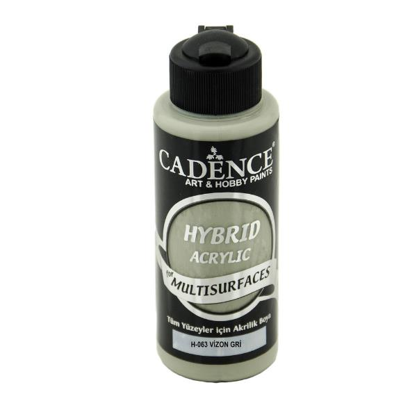Vızon Grı Hybrıd Akrılık Boya 120Ml Cadence