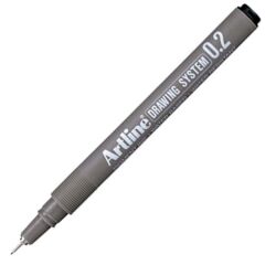 02 Çizim Kalem Siyah Artline Ek-232