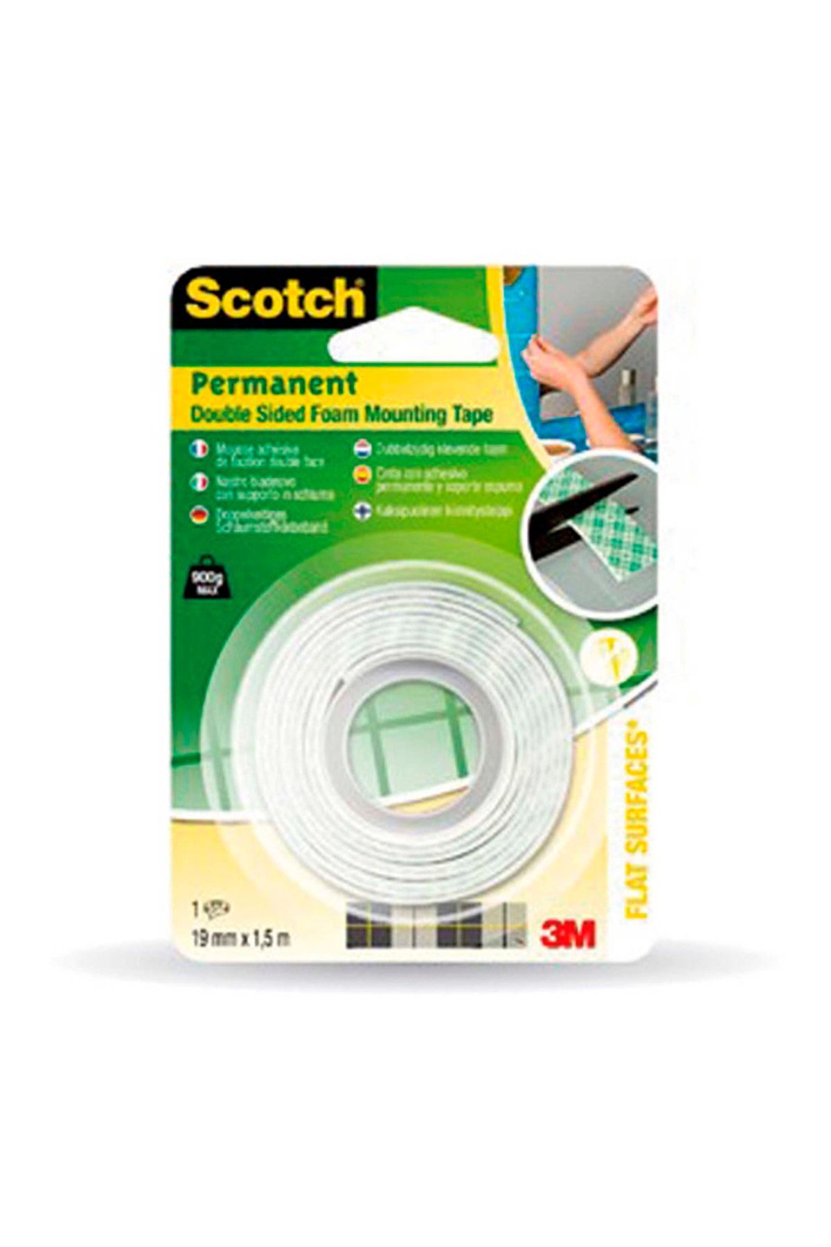 Scotch Çift Taraflı Bant 12.7mmx1.9m