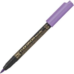 Zig Fudebiyori Brush Metallic Mor