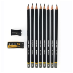 Adel Dereceli Kalem Çizim Seti 8li