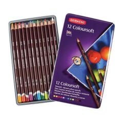 Derwent 12 Li Coloursoft K.Boya 701026