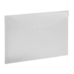 Kraf Çıtçıtlı Dosya A4 Şeffaf 1209