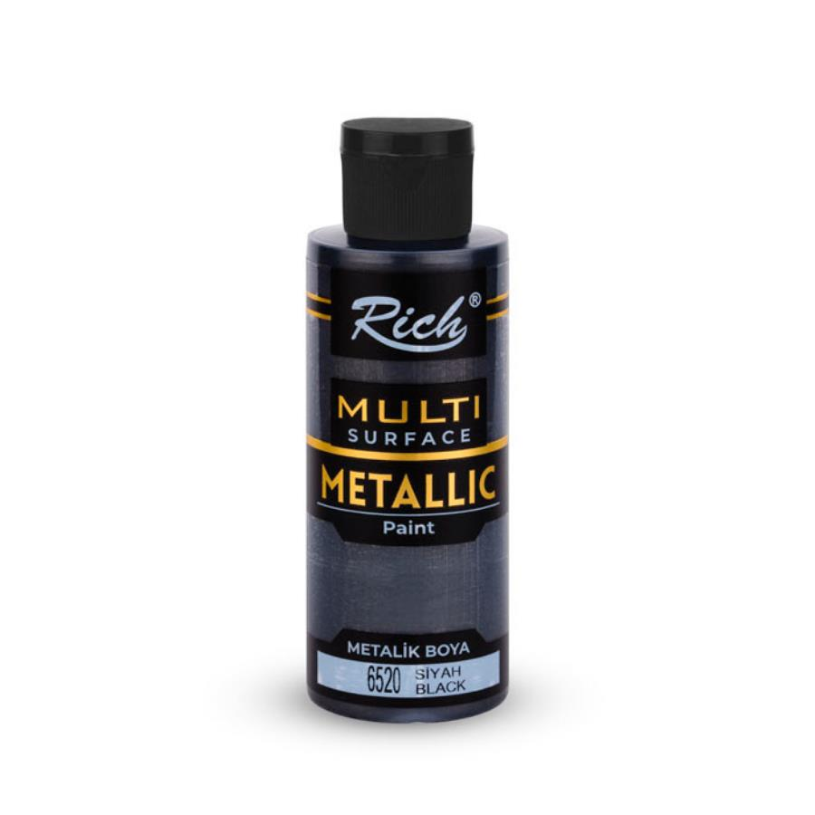 Multı Metalik Siyah 120Cc Akrılık Rıch