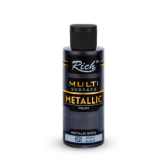 Multı Metalik Siyah 120Cc Akrılık Rıch
