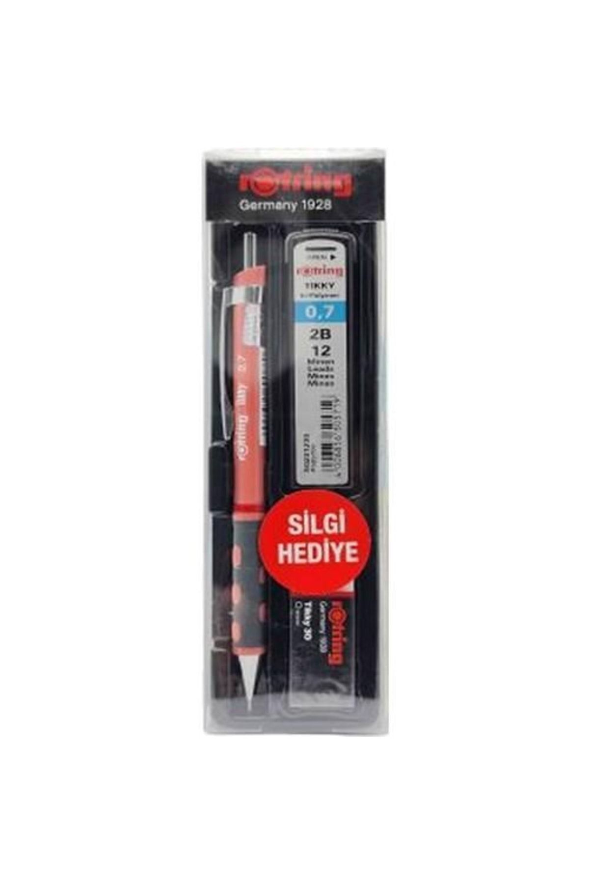 Rotring Okul Seti Tikky Min Silgi 3lü 0.7mm Gül Kurusu