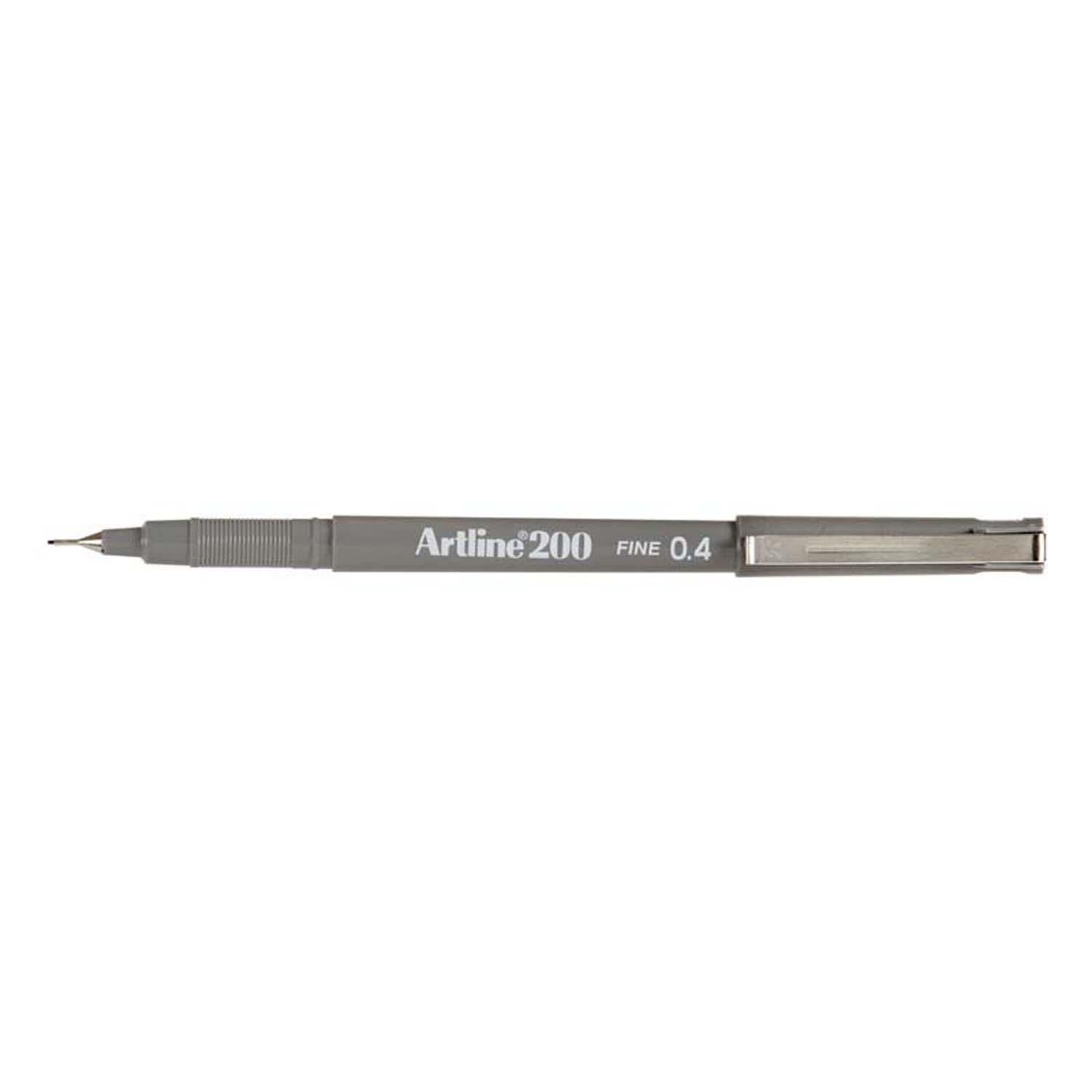 Artline 200 Fineliner 0,4 Grey