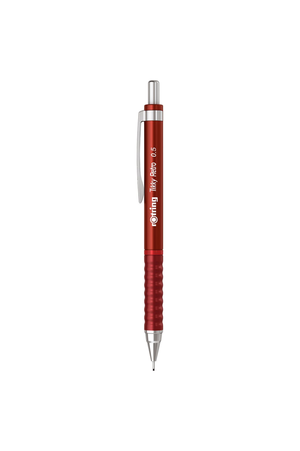 Rotring Versatil Kalem Tıkky Retro Metalik Kırmızı 0.5 MM 2202568
