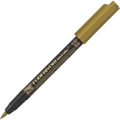 Zig Fudebiyori Brush Metallic Altın